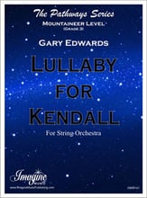 Lullaby for Kendall Orchestra sheet music cover